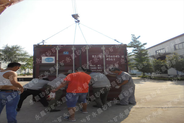 濰坊永晨鄂爾多斯沙金設備發(fā)貨(圖1)