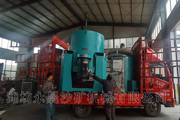 發(fā)往甘肅天水的離心機(jī)，攪泥筒(圖1)